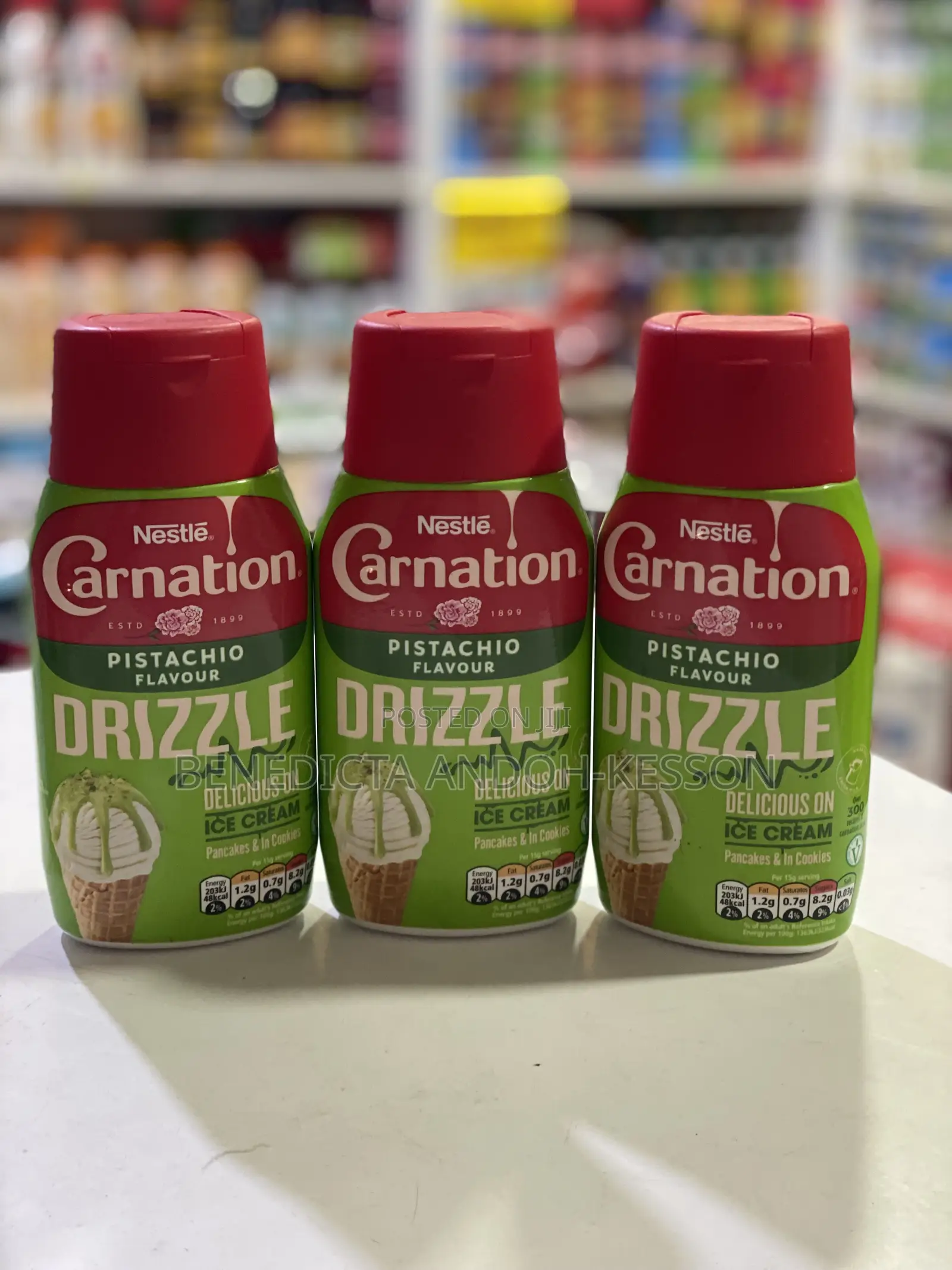 Carnation Drizzle Pistachio Flavor