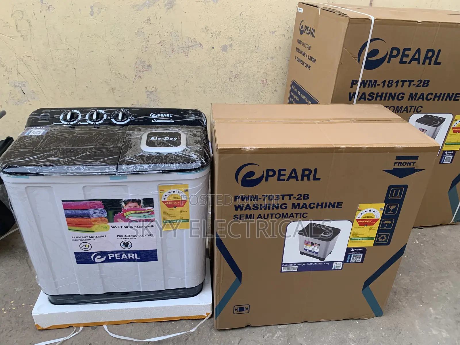 Original Pearl 7kg Twintub Washing Machine