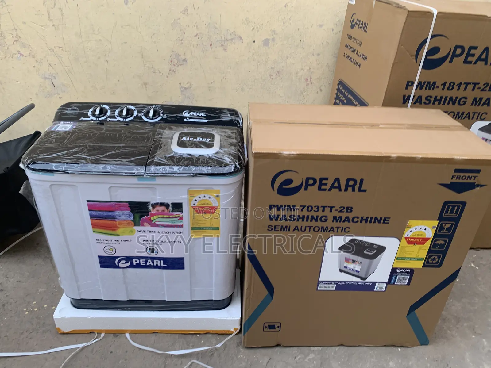 Original Pearl 7kg Twintub Washing Machine