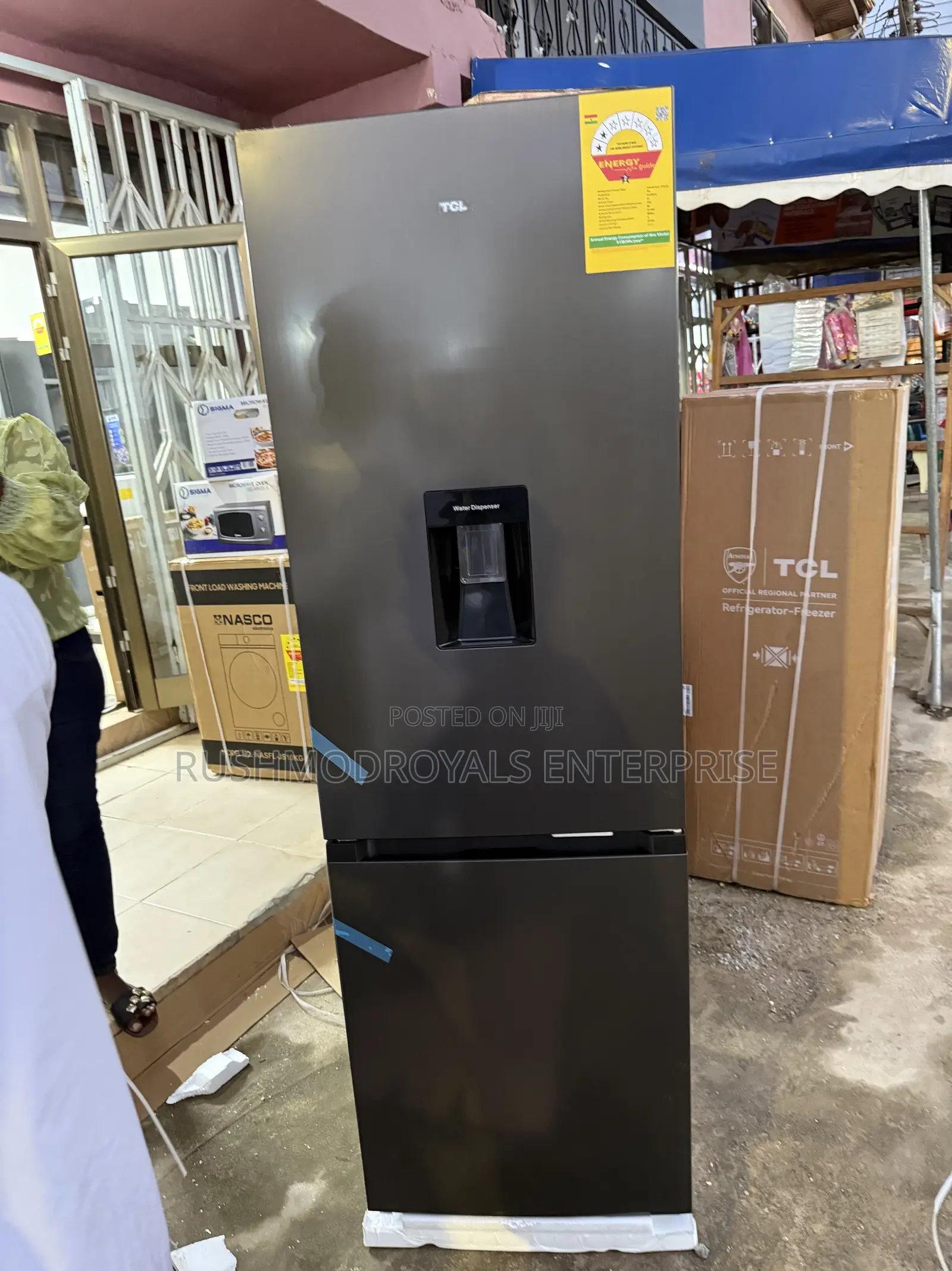 TCL 309l Bottom Mount Refrigerator – Model F410-BFG