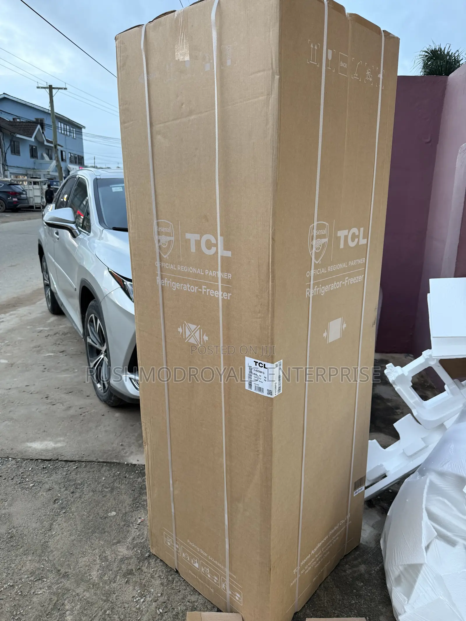 TCL 309l Bottom Mount Refrigerator – Model F410-BFG