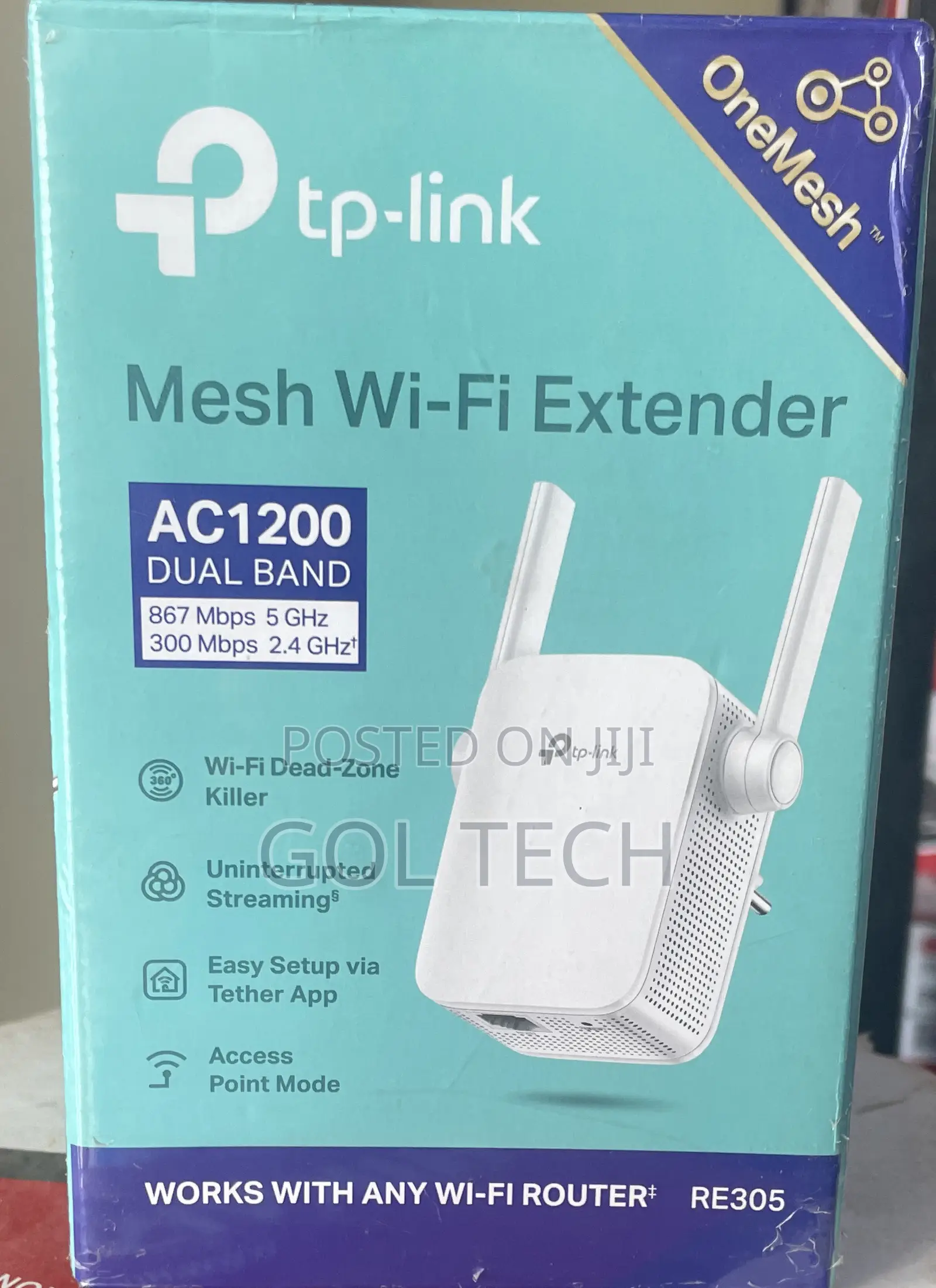 Tp-Link Mesh Wi Fi Extender Ac1200