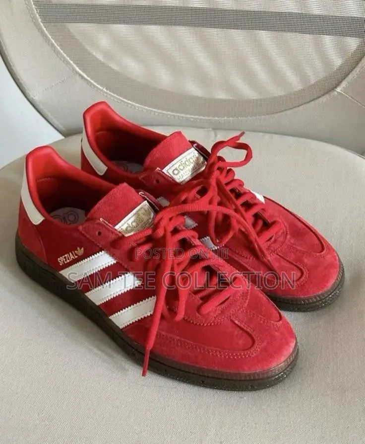 Original Adidas Spezial. Red White. Blue White.