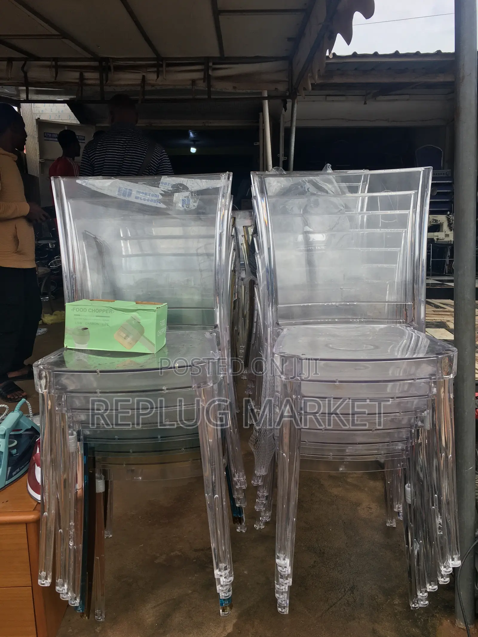 Plastic Transparent Chairs