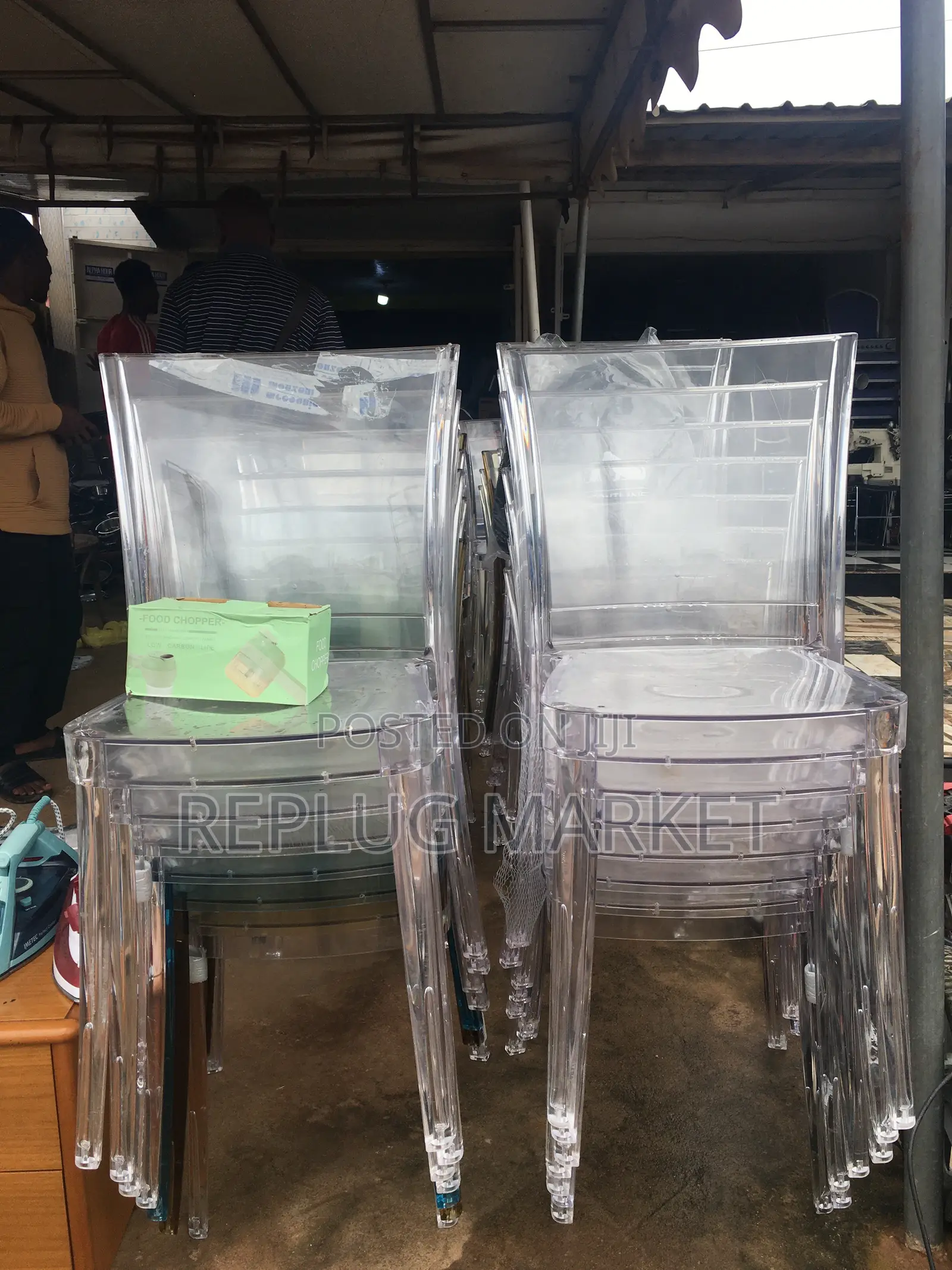Plastic Transparent Chairs