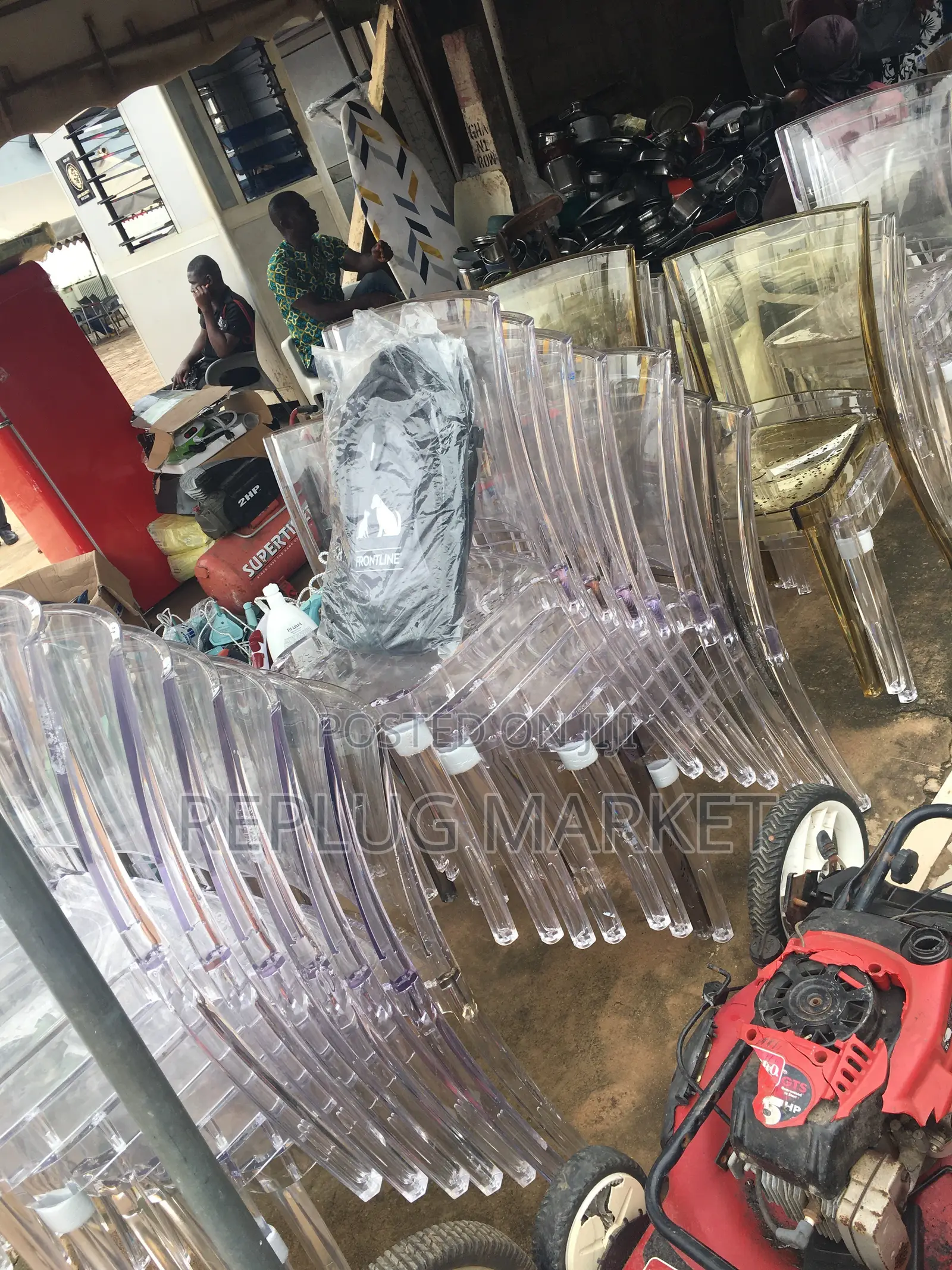 Plastic Transparent Chairs