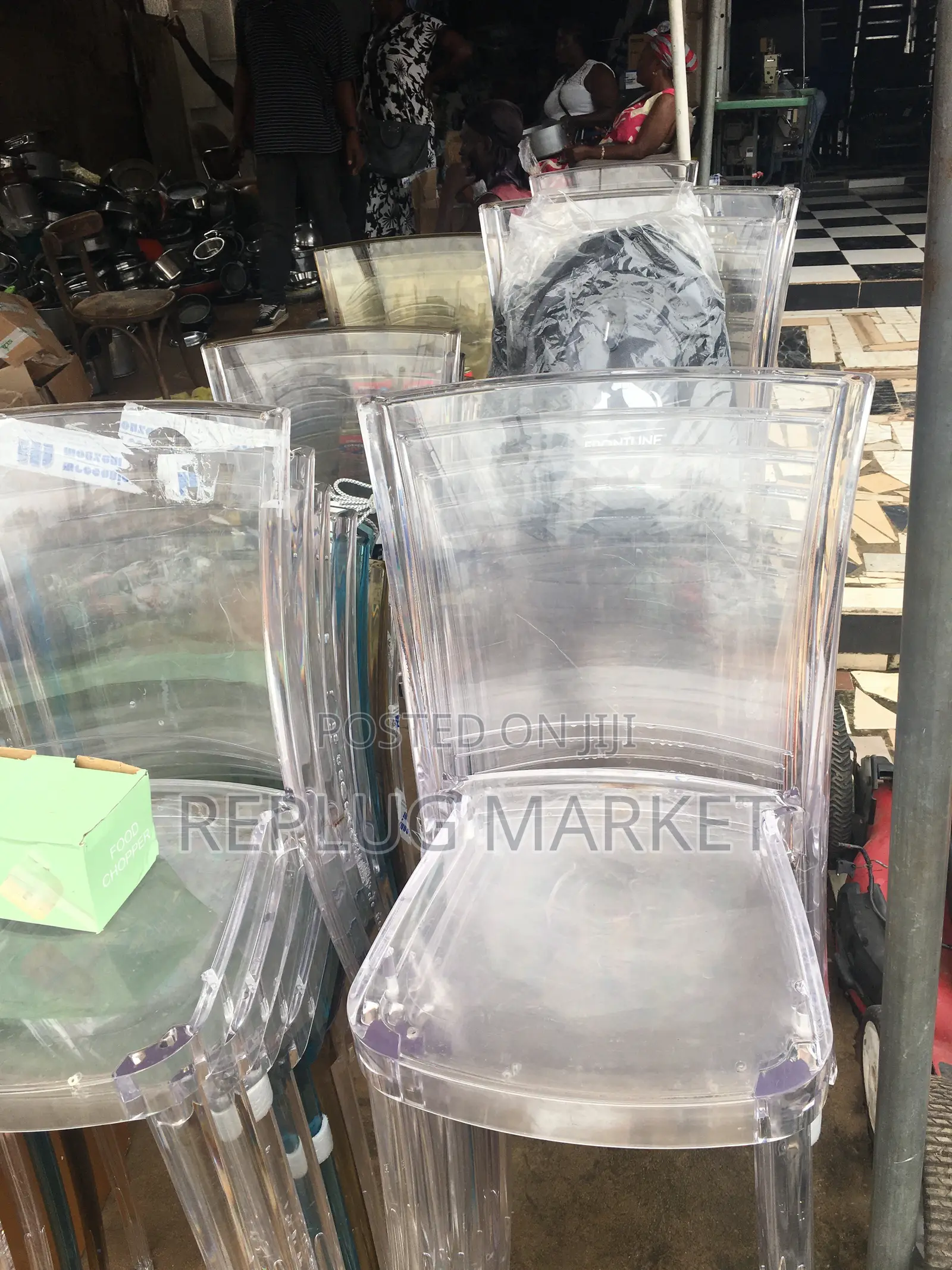 Plastic Transparent Chairs