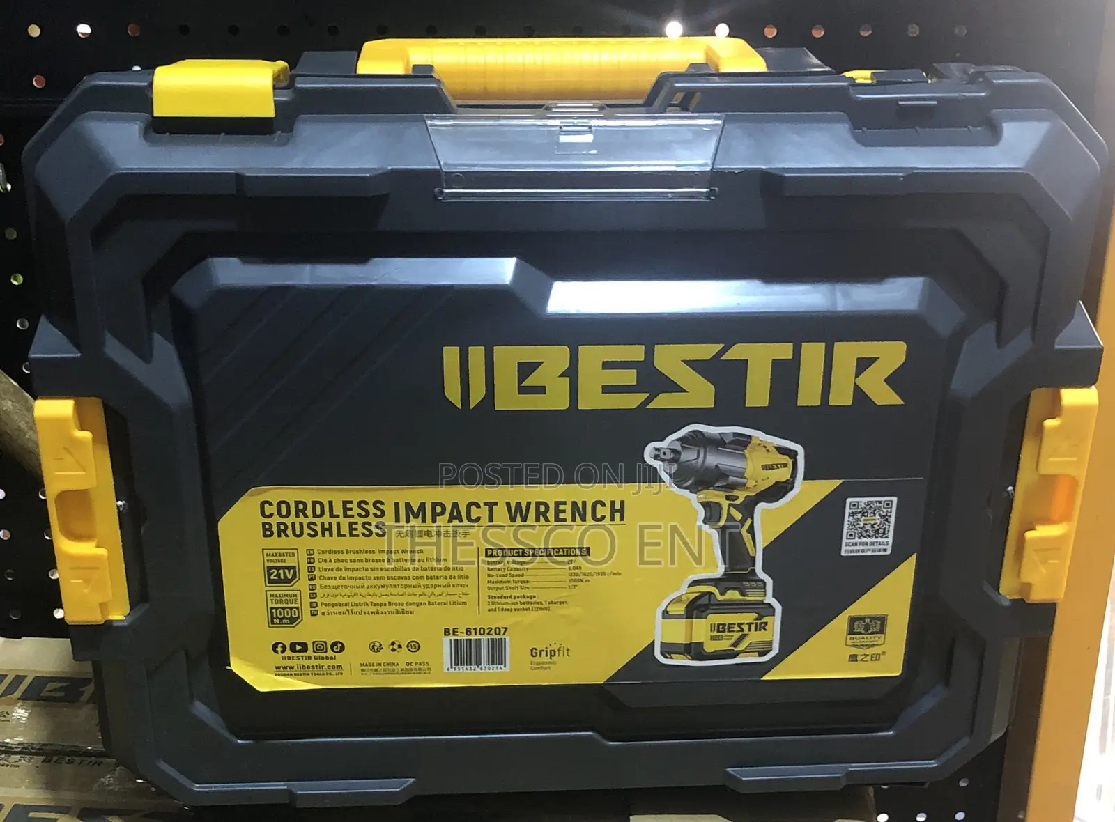 Cordless Impact Wrench 1000n.M
