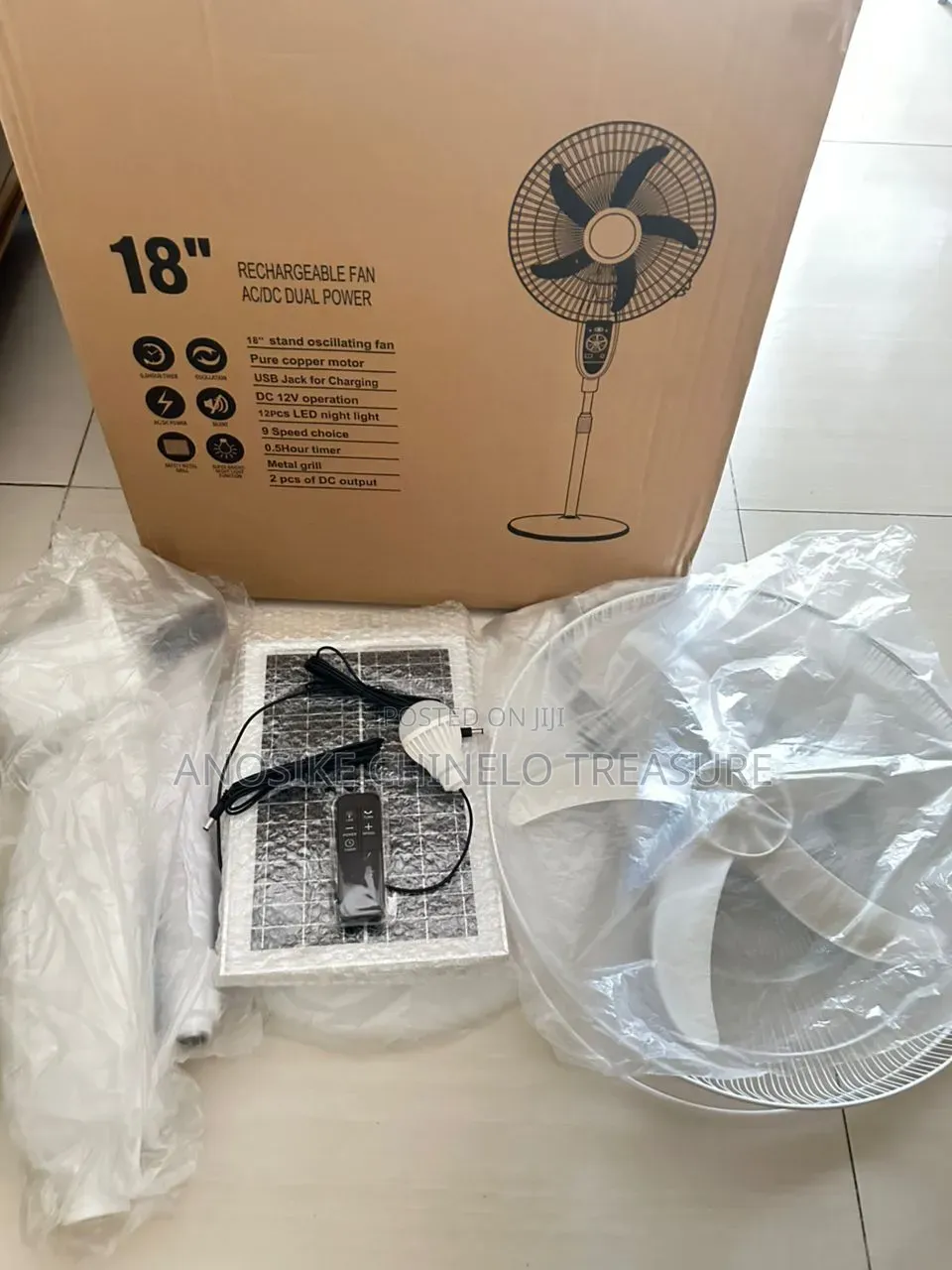 Solar Fan Natural Power : Electricity Free