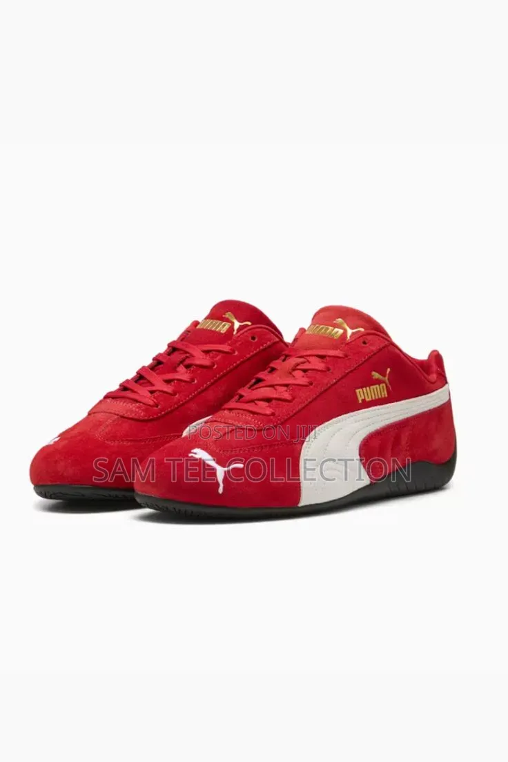 Puma Speedcat Og. Original, Black and White. Red and White