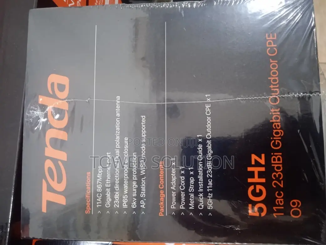 Tenda Cpe 09 PTP 5ghz 11ac