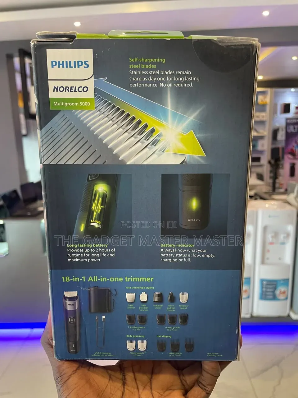 Philips Norelco Multigroom 5000 18-Piece Trimmer