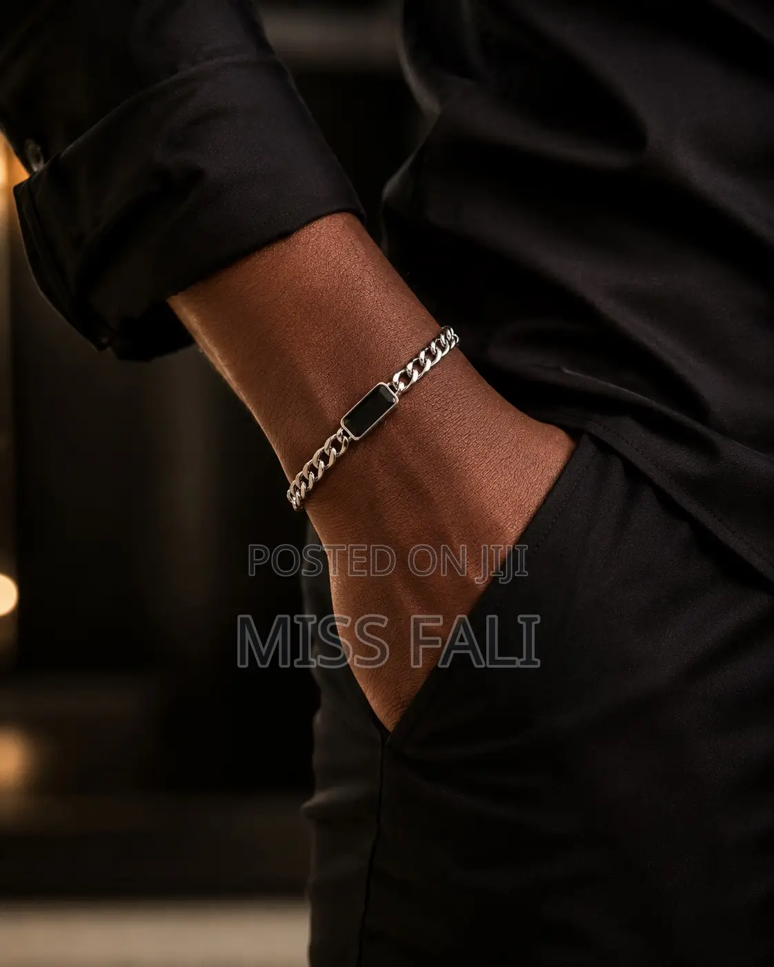 Onyx Signature Id Bracelet