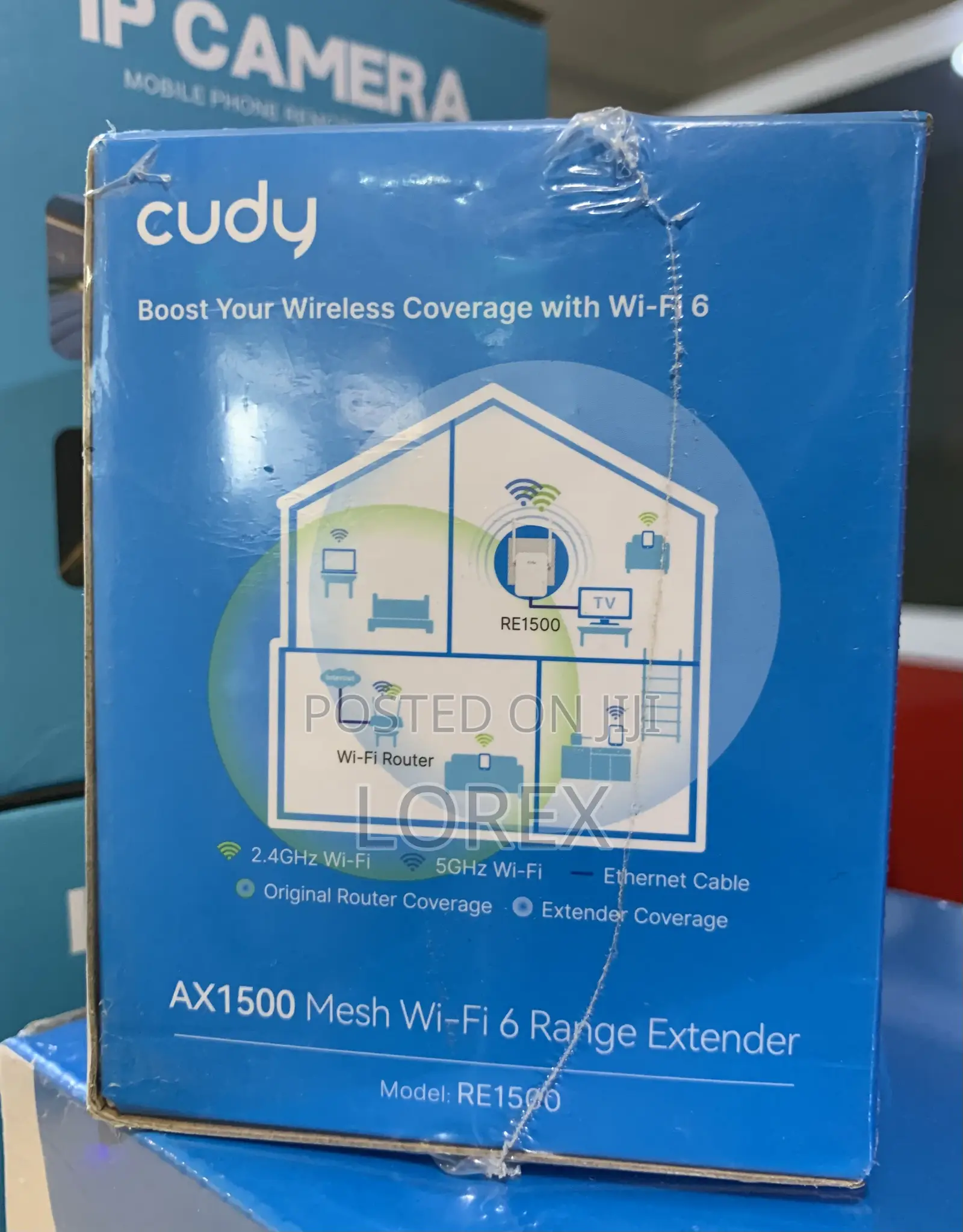 Cudy Re1500 Ax1500 Wifi 6 Range Wifi Extender Dual Band