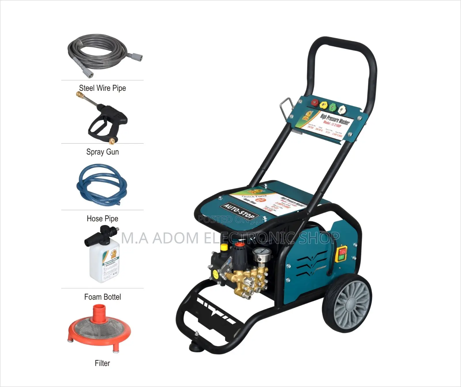 Makalita 2200w Car Pressure Washer