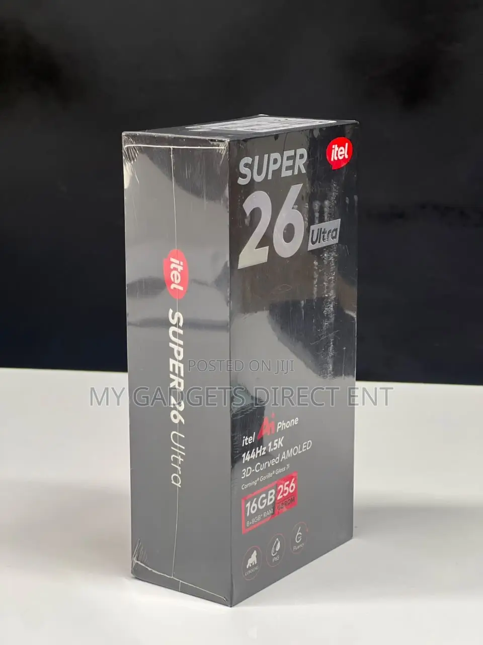 New Itel S26 Ultra 256 GB Black