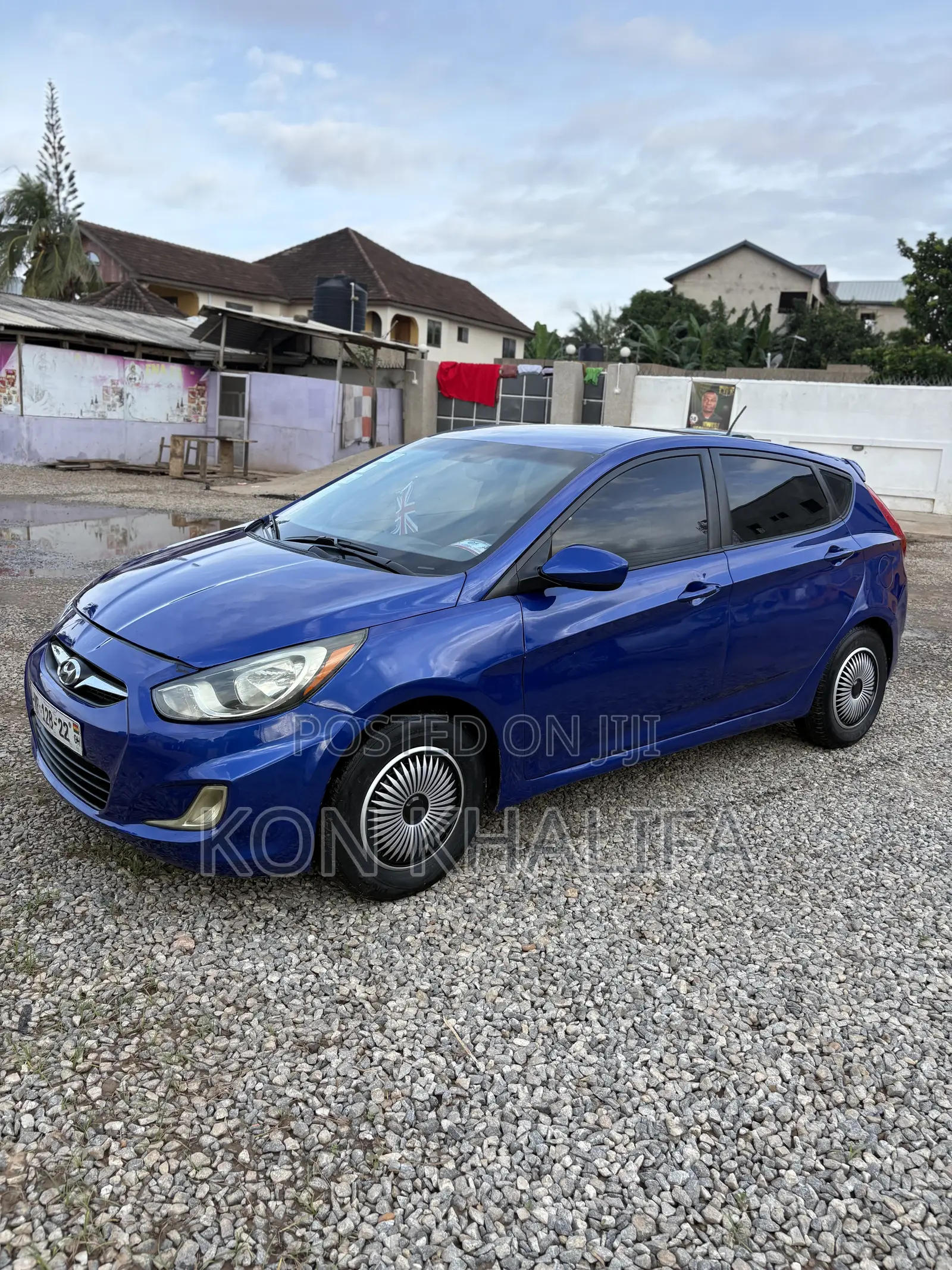 Hyundai Accent 2013 Blue