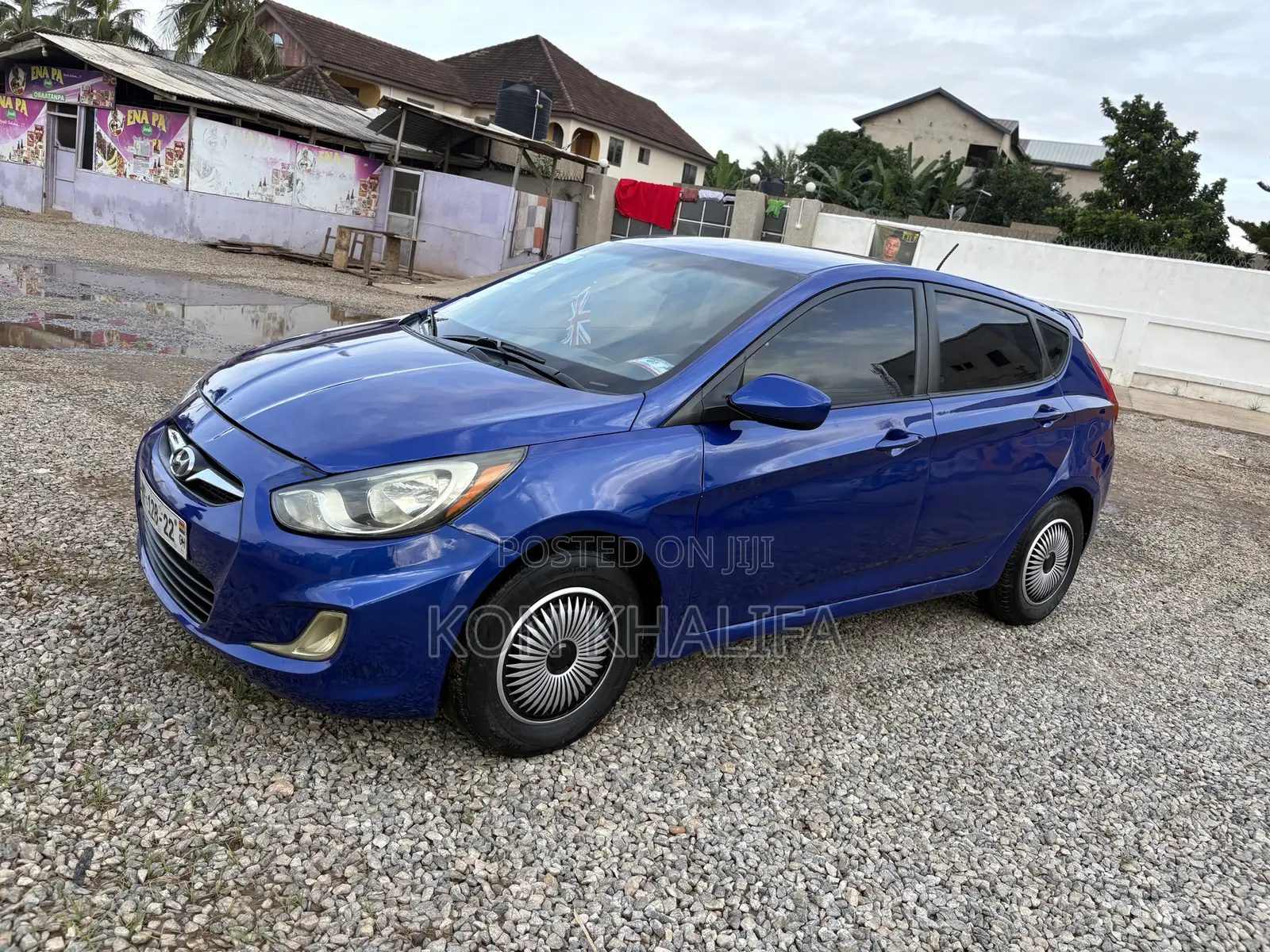 Hyundai Accent 2013 Blue
