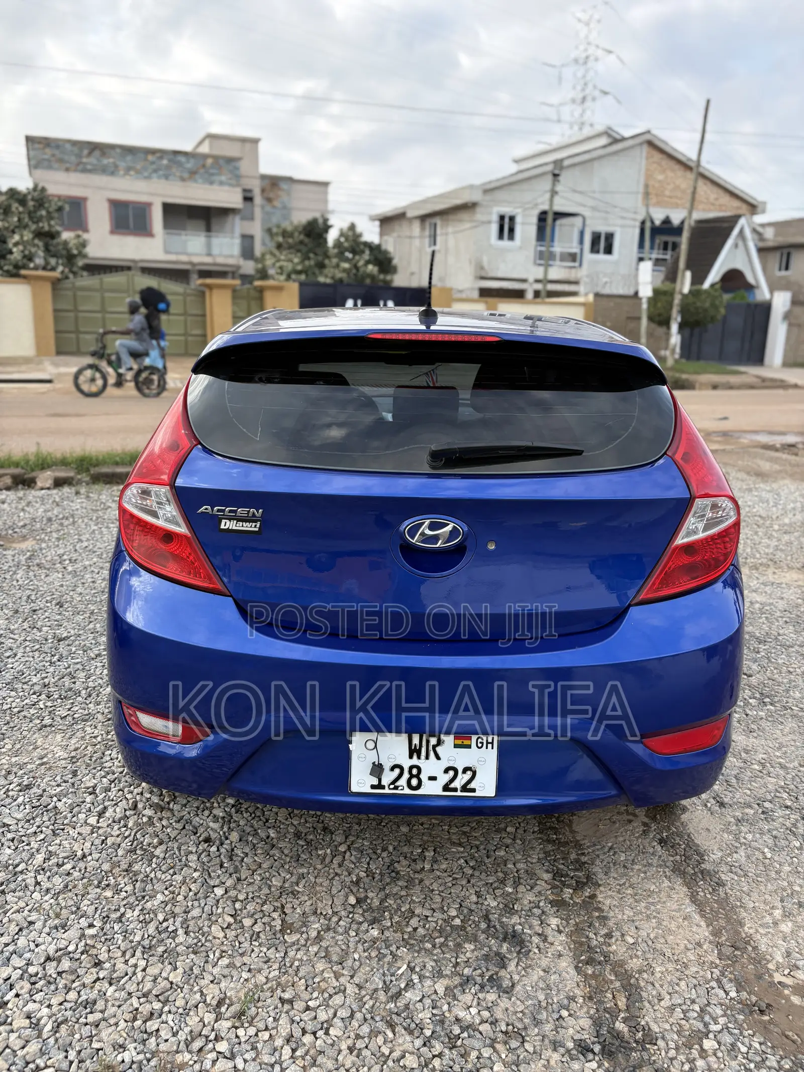Hyundai Accent 2013 Blue