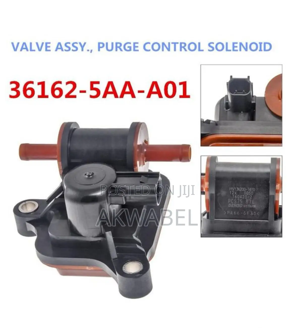 Purge Control Solenoid Valve Assembly 36162-5aa-A01 (Valve Assy.)