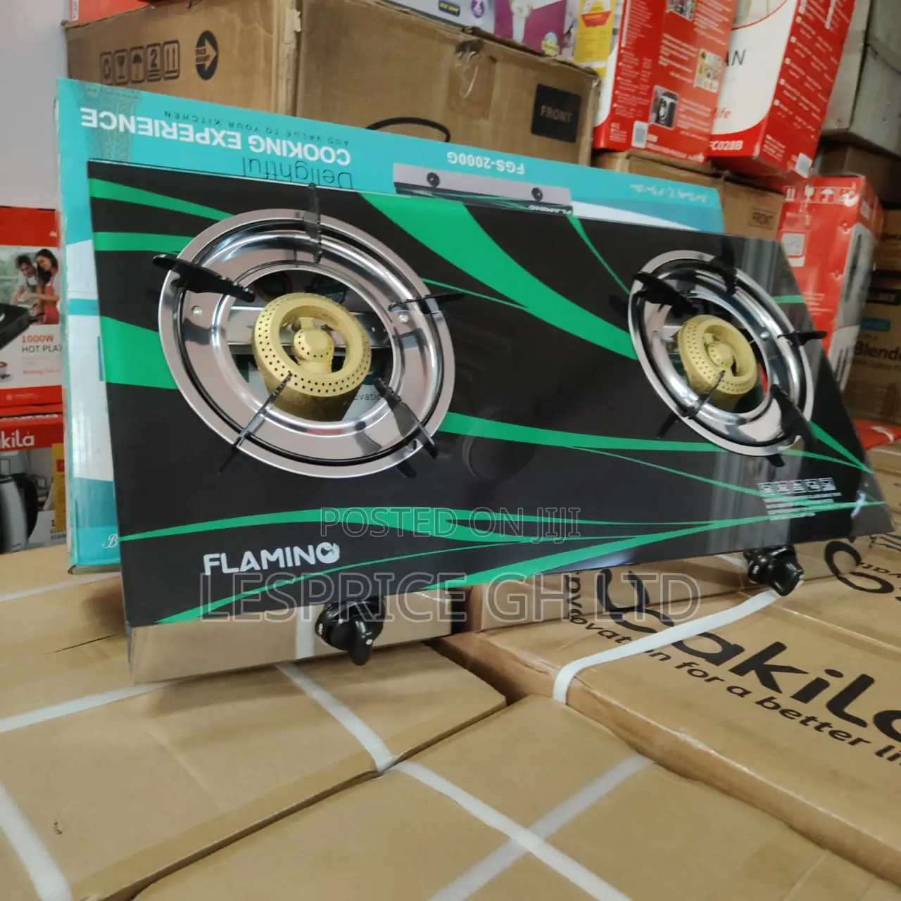 Easter Promo Still Ongoing on Our Compact 2 Burner Glass Top Gas Stove