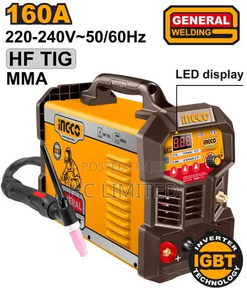 Ingco Inverter Tig/Mma Welding Machine- Ing-tig16058