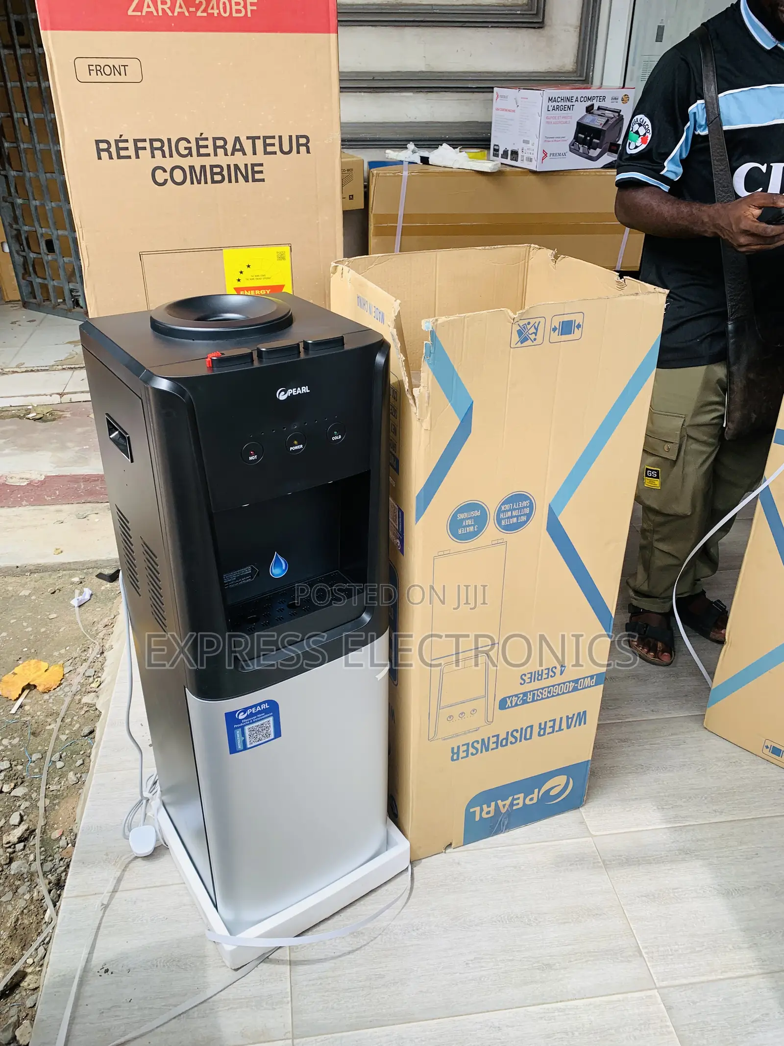 Newly Sealed in Pearl PWD-4005 Water Dispenser Pearl