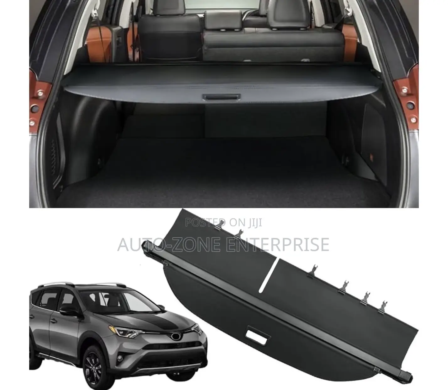 Toyota Rav4 2018-2024 Trunk Cargo Cover