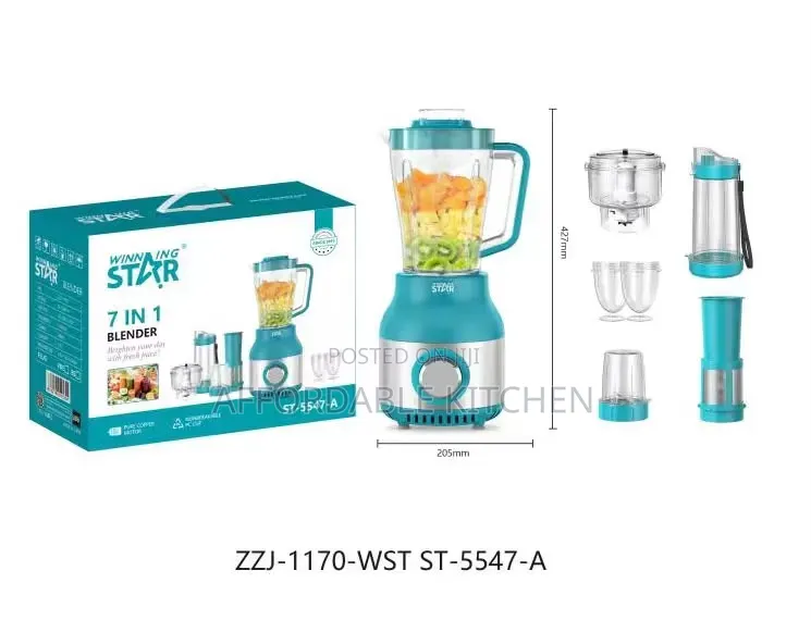 Winning Star 7 1n 1 Blender