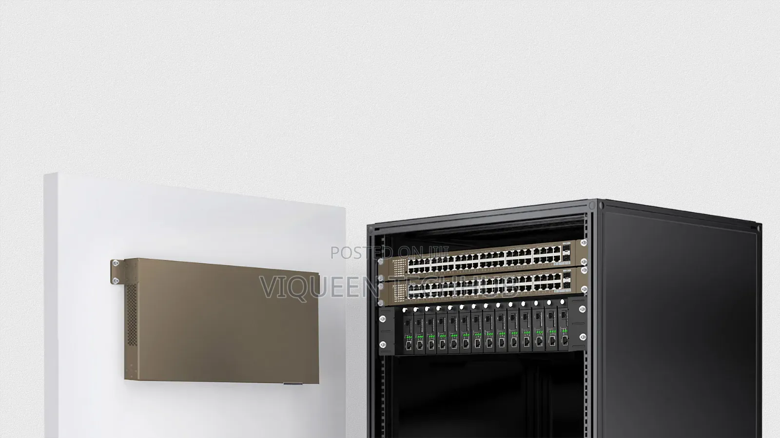 48ge+2sfp Packmount Ethenet Switch Teg1050f