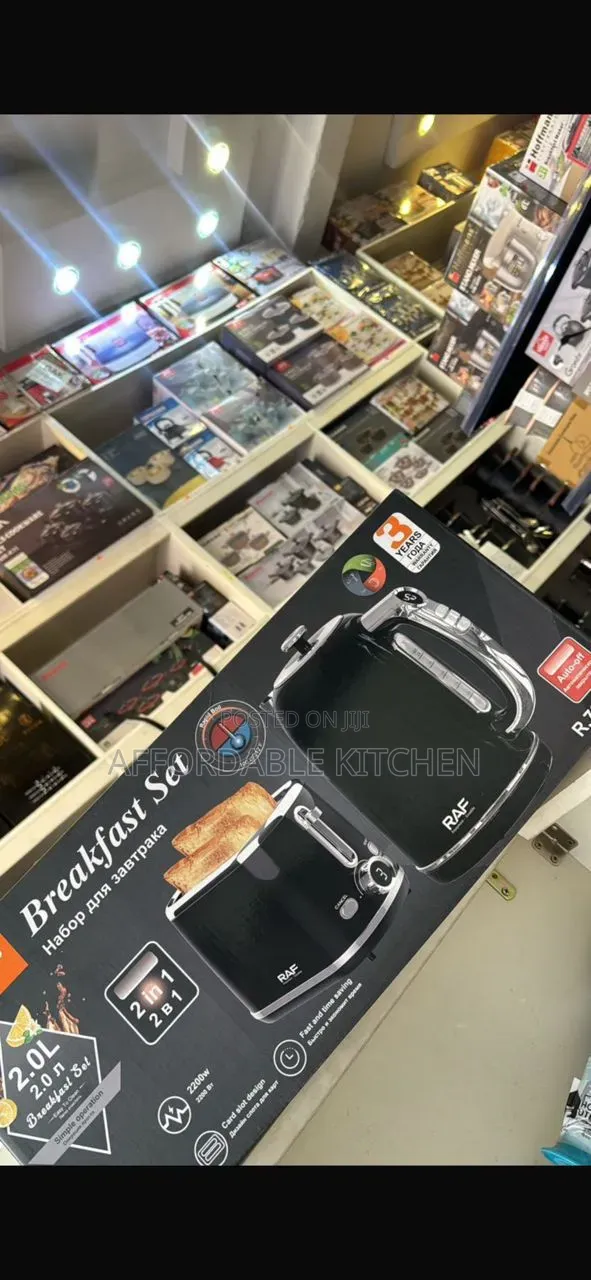 Raf Breakfast Set (Kettle and Toaster)