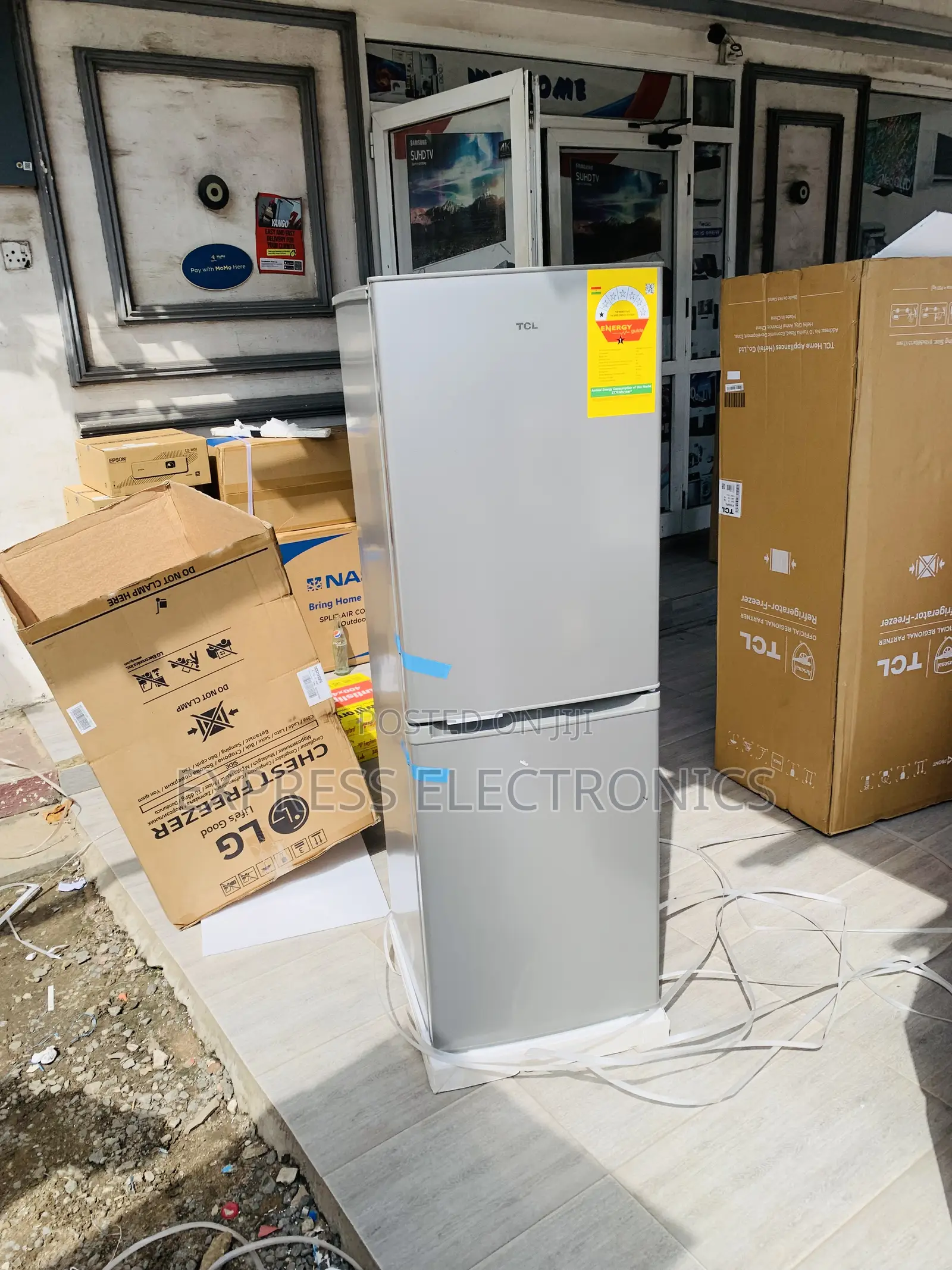 Hot  Deals in TCL 185tfs Double Door Fridge