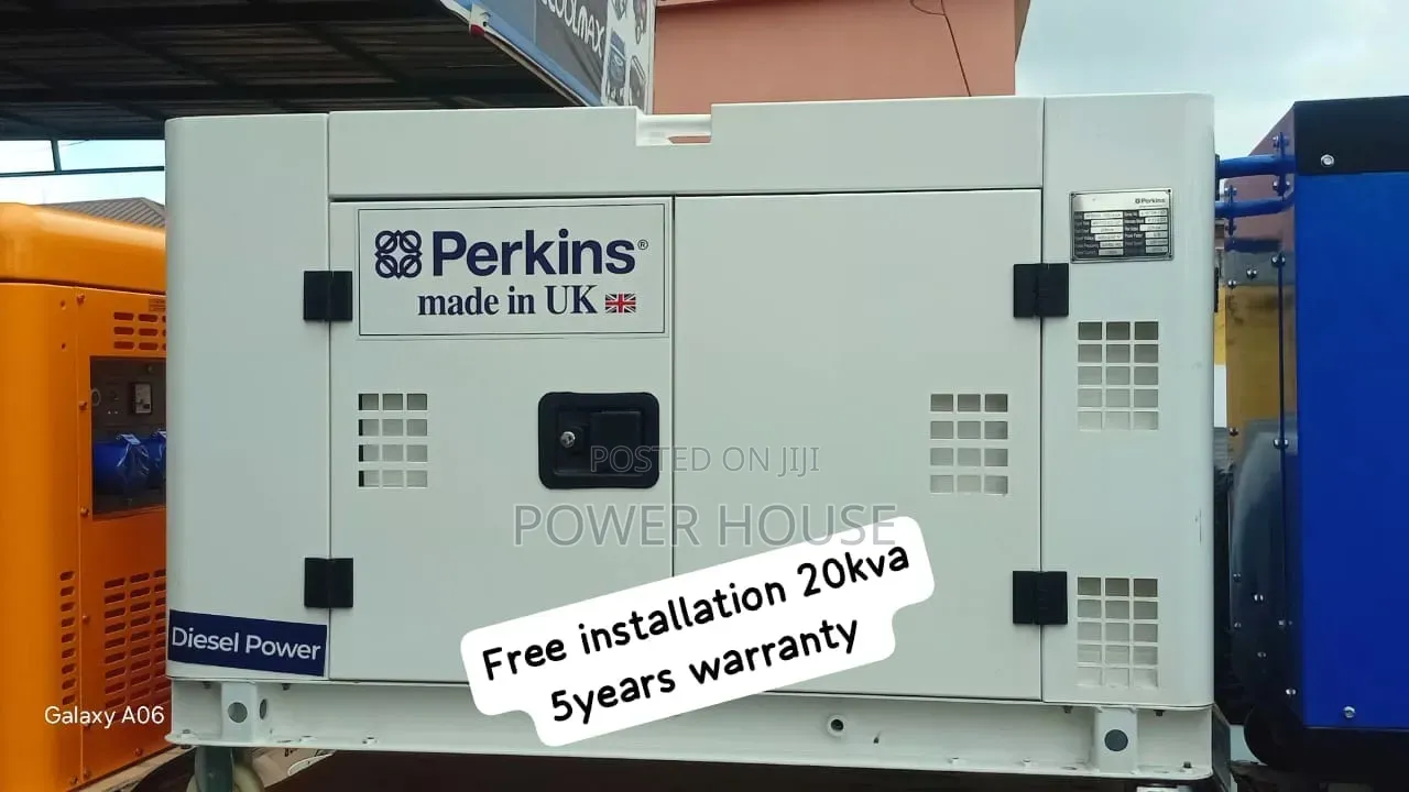 Enjoy Uninterrupted Power With the Perkins 20kva Diesel Generator
