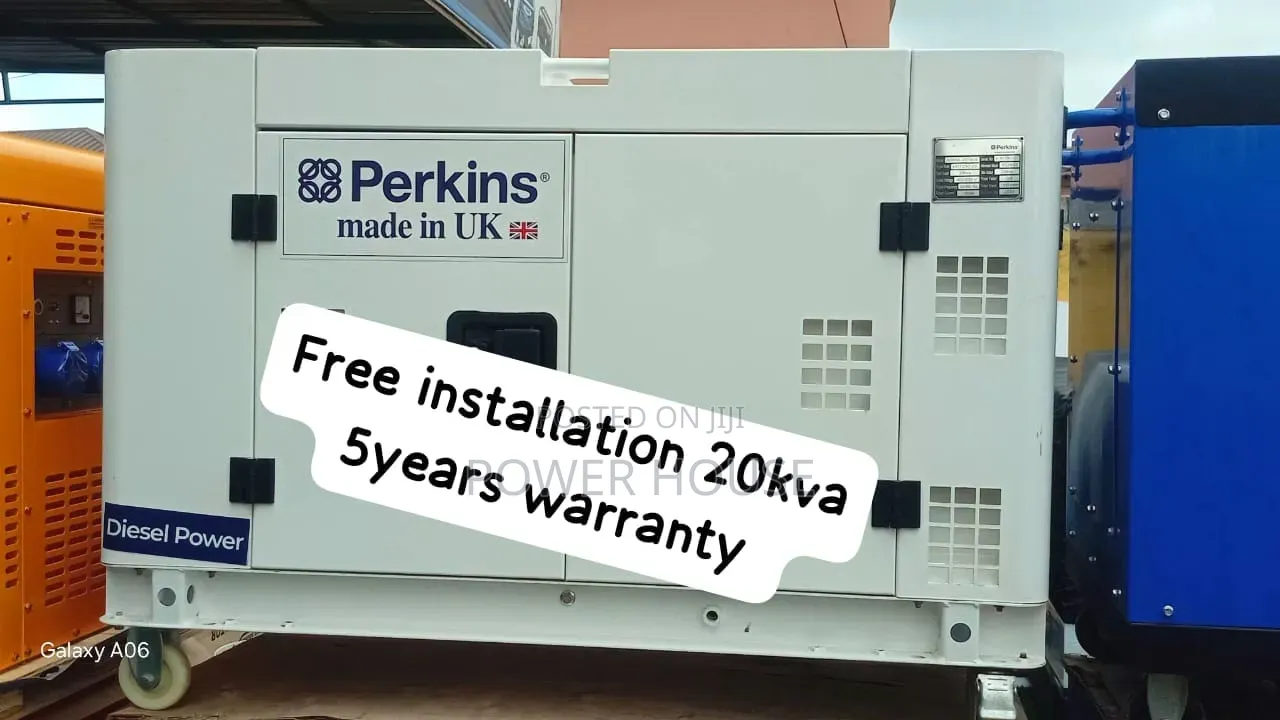Enjoy Uninterrupted Power With the Perkins 20kva Diesel Generator