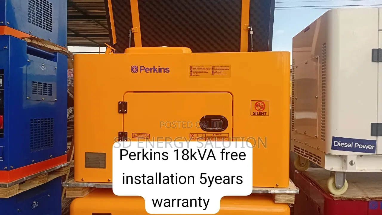 Perkins 18kva Diesel Generator With Automatic Voltage Regulation
