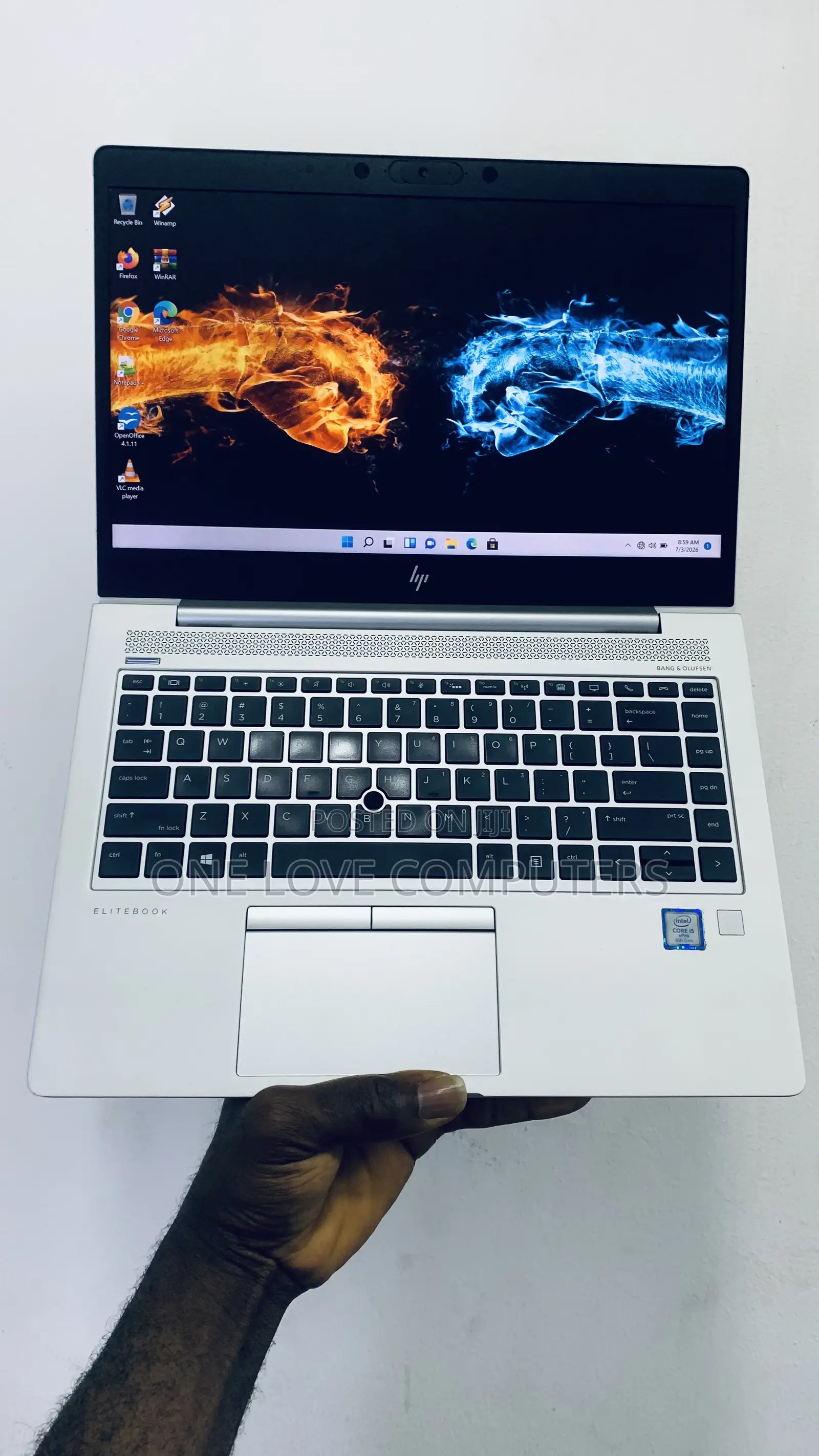 Laptop HP EliteBook 840 G6 8GB Intel Core i5 SSD 256GB