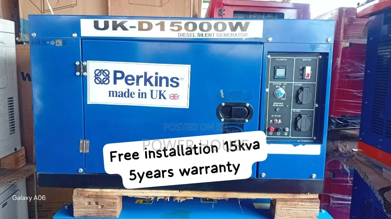 Perkins 15kva Diesel Generator Set – Built for Continuous Heavy-Duty