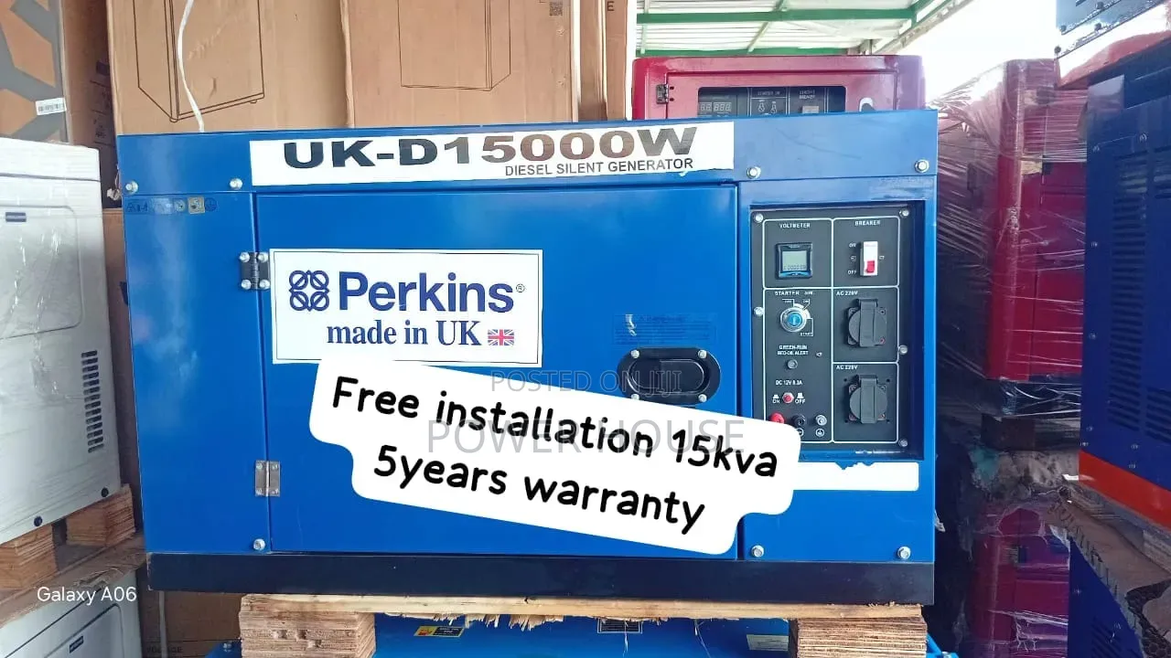 Perkins 15kva Heavy Duty Diesel Generator–Reliable Power Without 15kva
