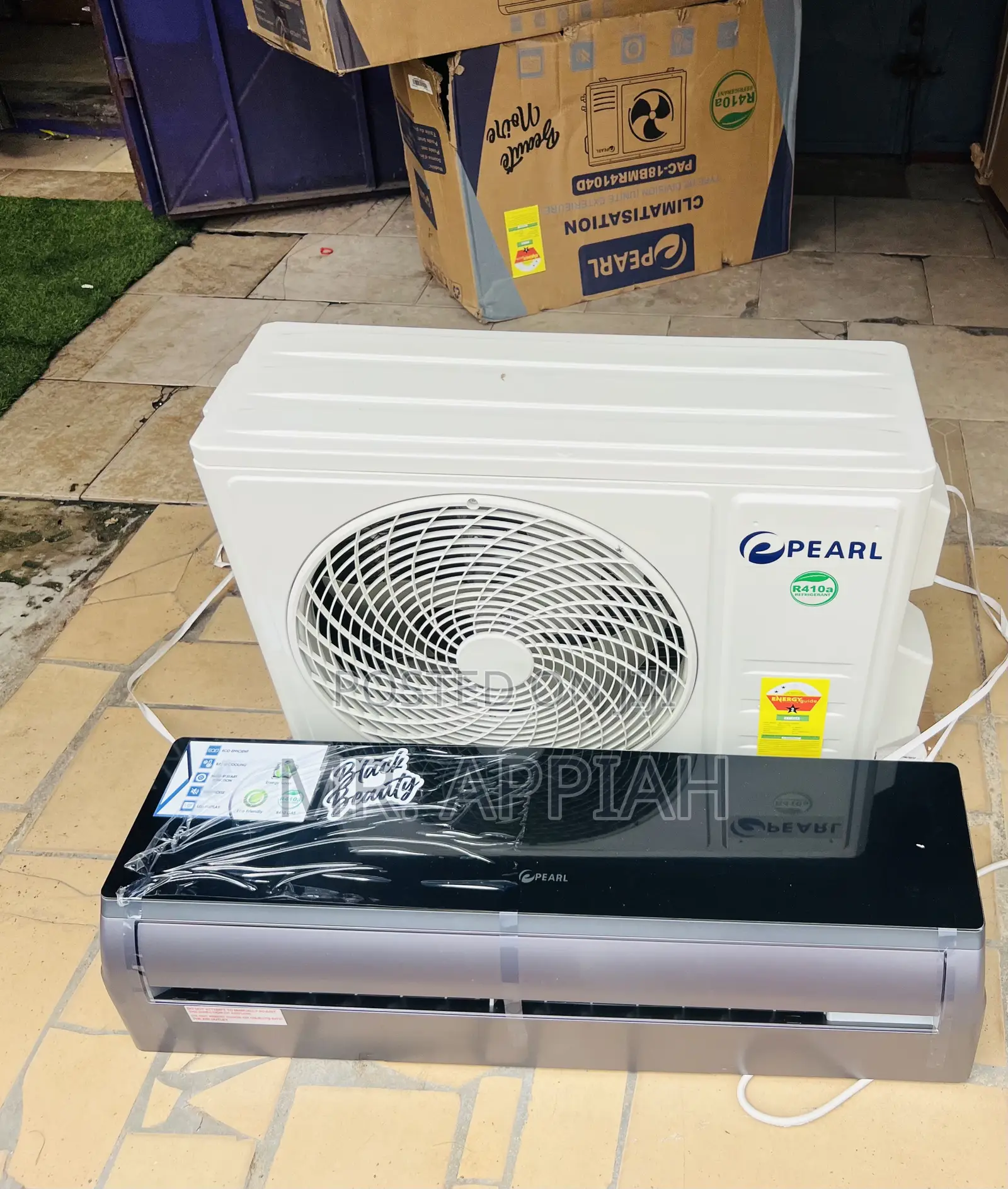 Extremely Affordable Pearl 2.0hp Air Conditioner(Black) 