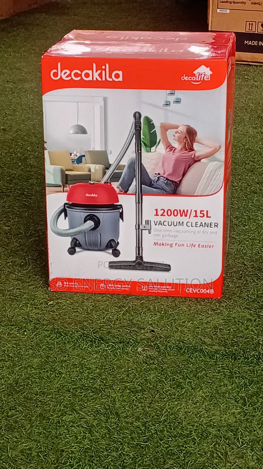 Decakila Vacuum Cleaner With Hepa Filter
