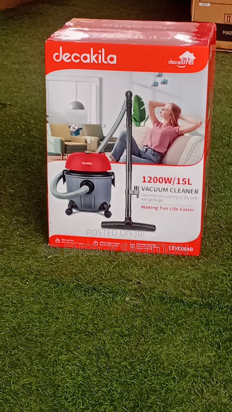 Decakila Vacuum Cleaner With Hepa Filter