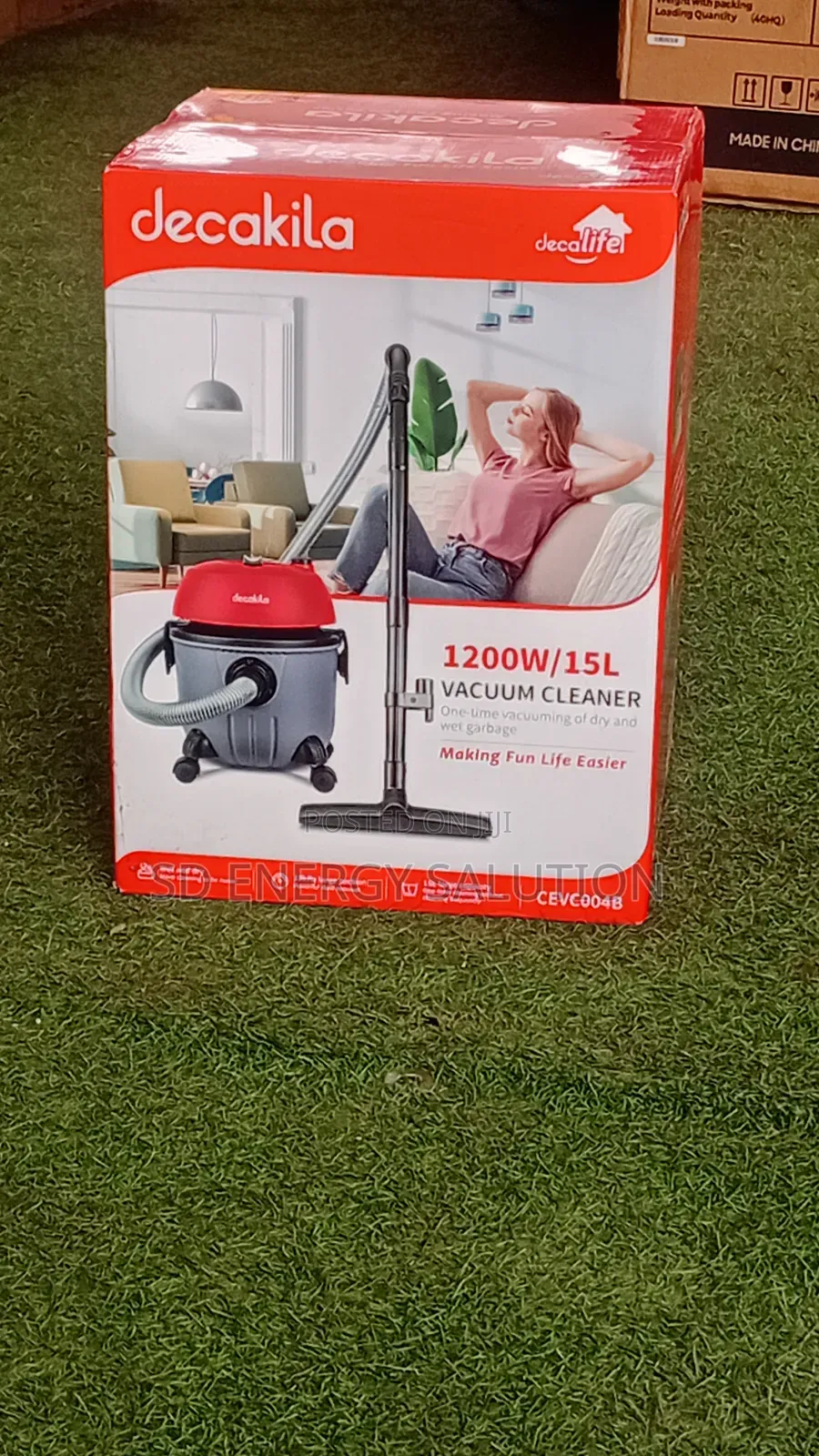 Decakila Dry Vacuum Cleaner for Home Cleaning