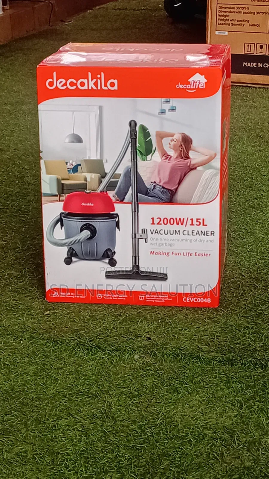 Decakila Heavy-Duty Vacuum Cleaner – Powerful Suction