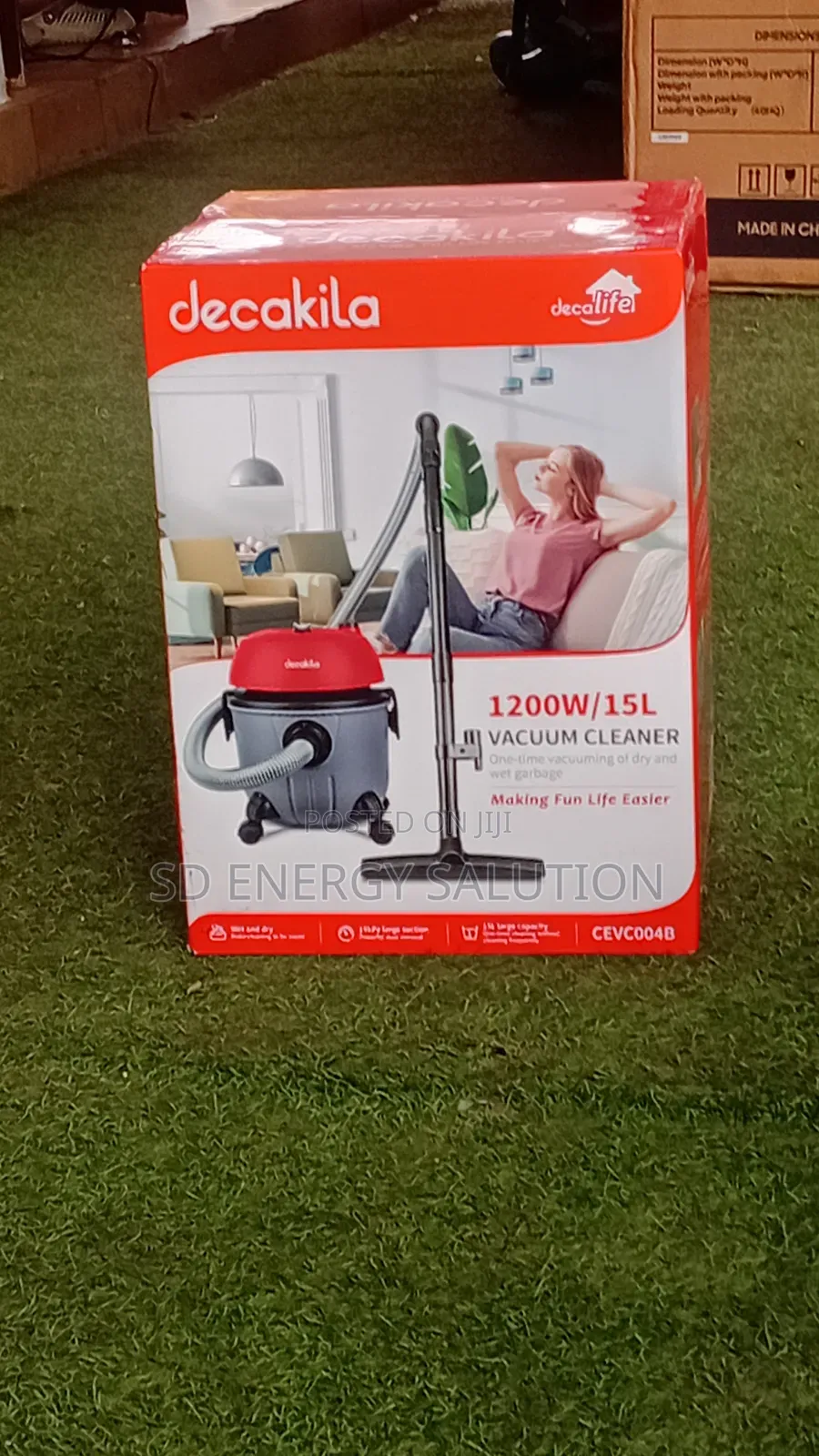 Decakila Heavy-Duty Vacuum Cleaner – Powerful Suction