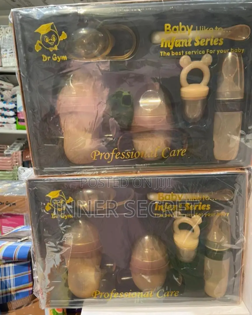 Silicone Feeding Bottle Set