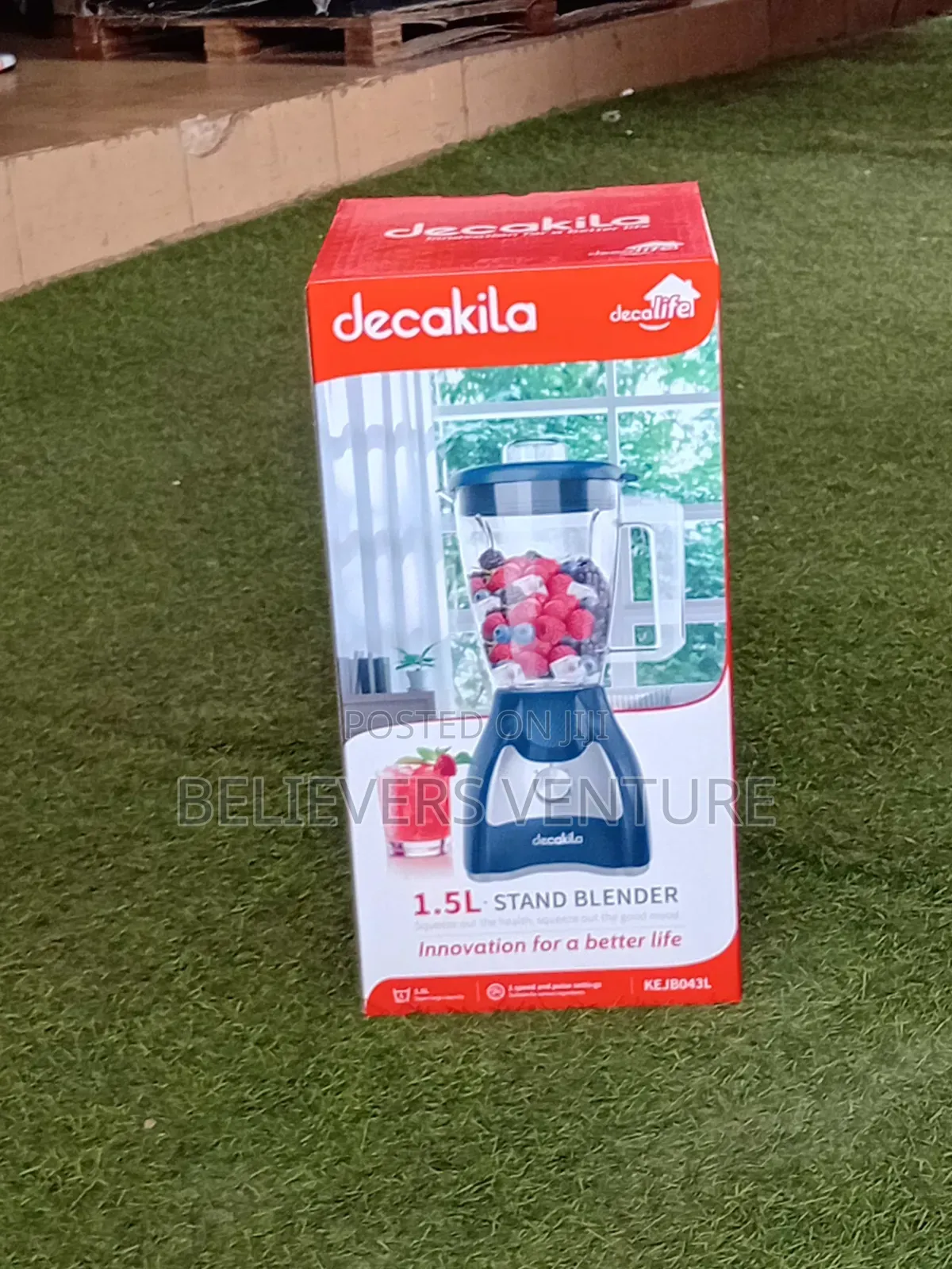 Decakila High-Speed Electric Blender – Powerful Kitchen Mixer