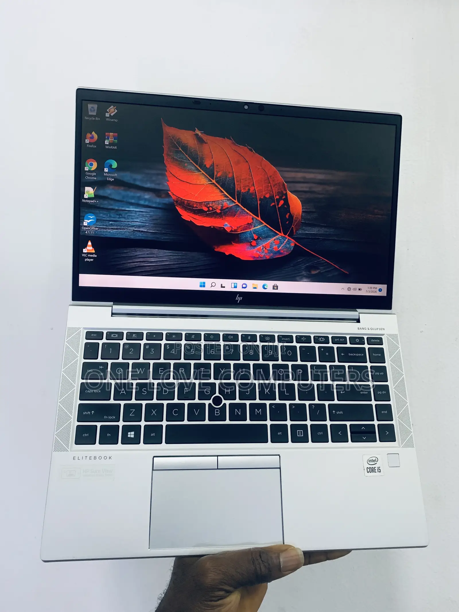 Laptop HP EliteBook 840 G7 16GB Intel Core i5 SSD 256GB