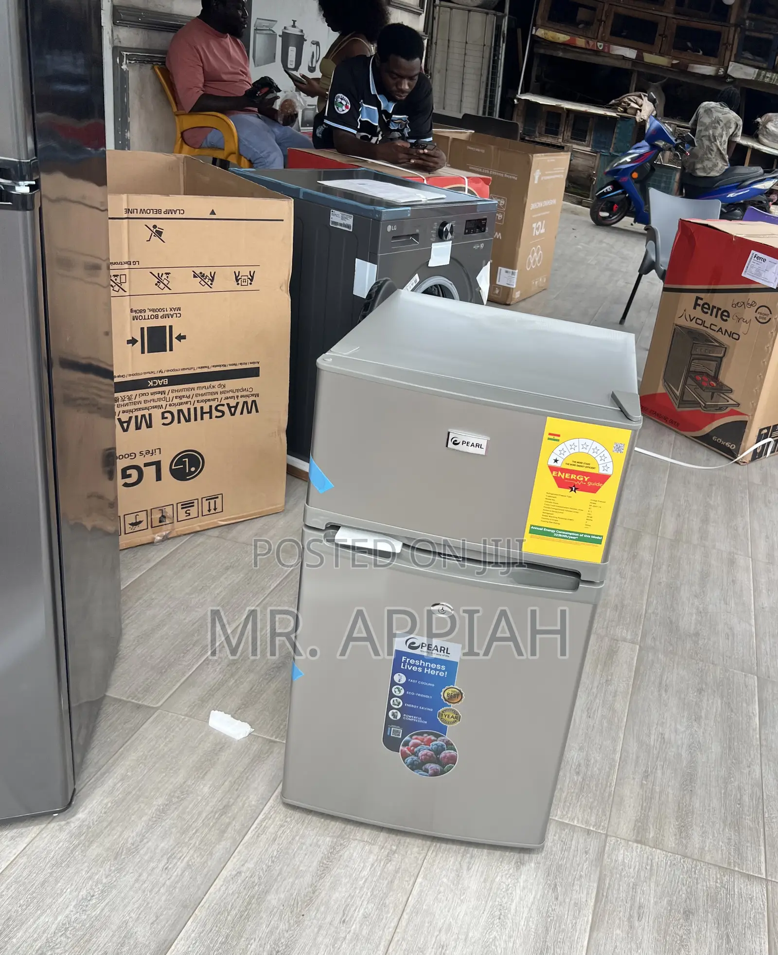 Fast Cooling Pearl Pf 235t-1a Table Top Fridge(2 Door)