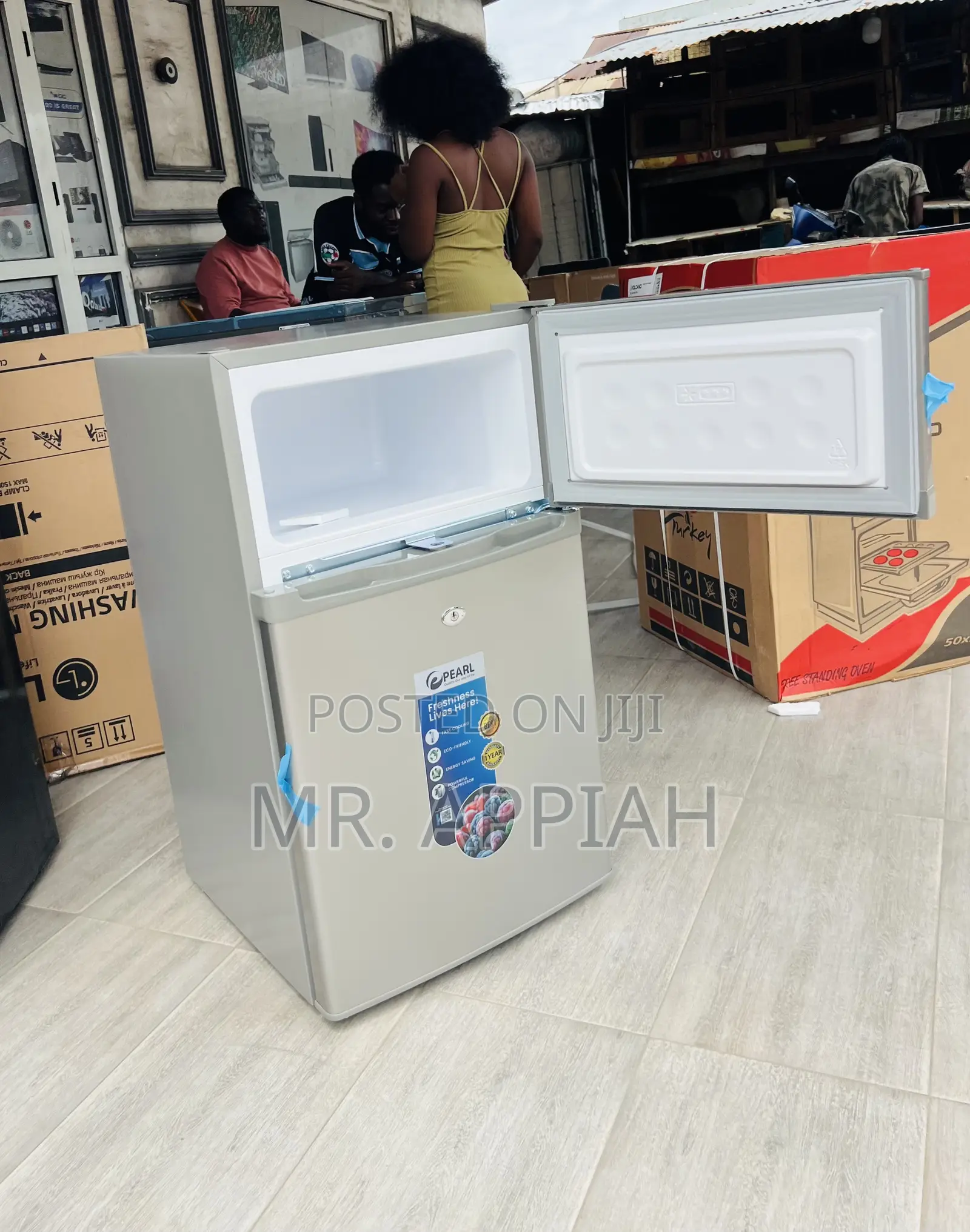 Extremely Affordable Pearl Pf 235t-1a Top Freezer Table Top Fridge