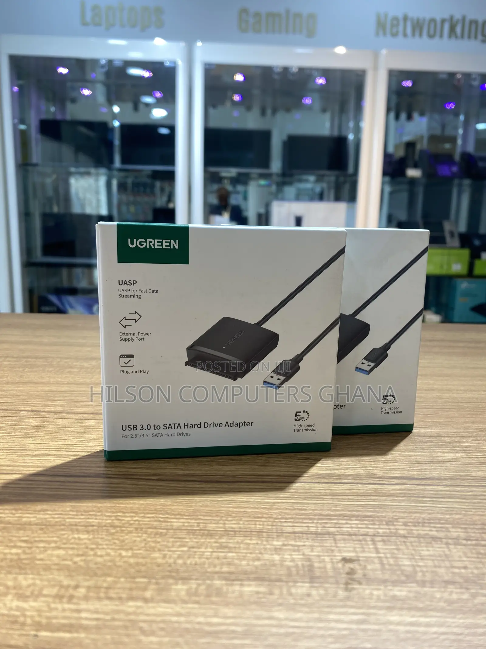 Ugreen 60561 Usb 3.0 to Sata SSD/HDD Drive Convertor
